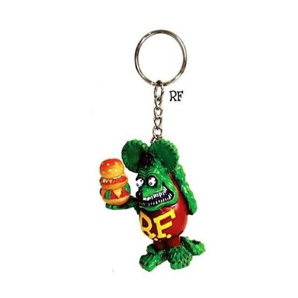 ラットフィンク Rat Fink レジンキーチェーン 車　バイク　キーホルダー キーリング キーチェ...