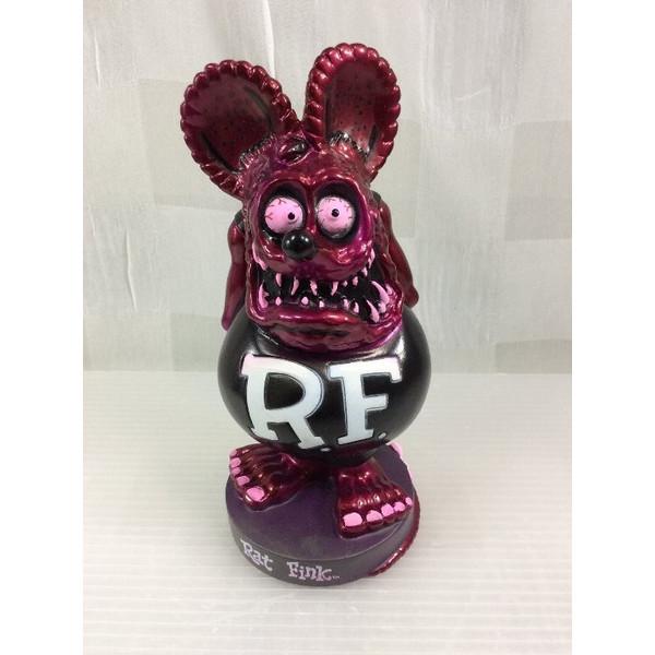 ラットフィンク Rat Fink ボビングヘッド(メタリックレッド)　アメリカ雑貨 アメ雑 ガレージ...