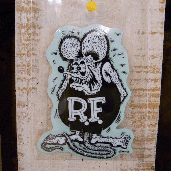 ラットフィンク Rat Fink  デカール S (RD002 :モノクロ) 人気 ステッカー シー...