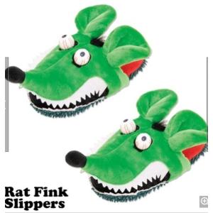 ラットフィンク     Rat Fink  スリッパ　【RAT FINK】車　バイク　アメリカ雑貨　アメ雑　アメリカン雑貨 ガレージ｜ちゃんぷ