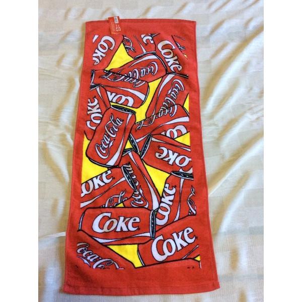 コカコーラ  フェイスタオル Can　(プリント)  コカコーラ雑貨  coca-cola タオル ...