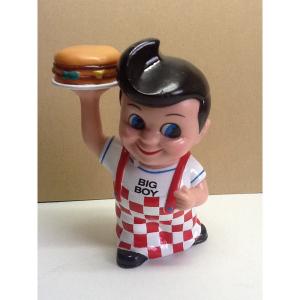 ESSO BOY 陶器 コインバンク / エッソボーイ 貯金箱 ガレージ