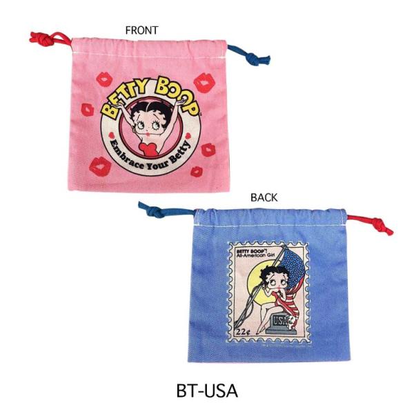 ベティーちゃん ベティー ブープ （BT-USA）巾着 巾着袋 小物収納袋