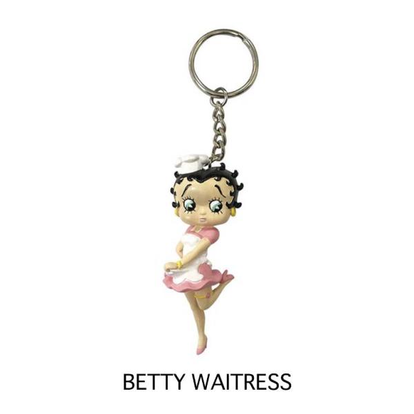 ベティーちゃん ベティブープ PVC キーホルダー WAITRESS （ウェートレス）ベティ ベティ...
