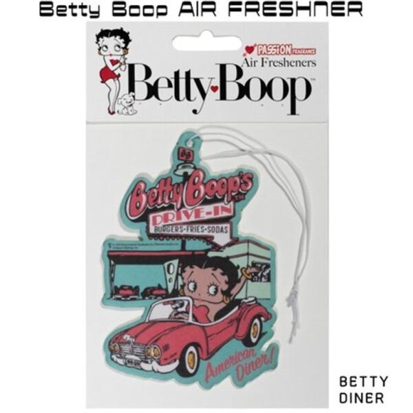 ベティーちゃん　ベティブープBetty Boop　エアフレッシュナー （BETTY DINER）ベテ...