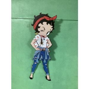 【USA製】Betty Boop ベティブープ　 ウォールクロック　壁掛け時計 ベティブープ 3Dモーション クロック | ITUKL