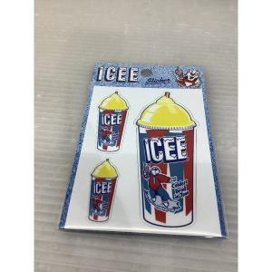 STICKER 【ICEE NEW CUP YE】 アイシー ステッカー アメリカン雑貨の商品画像