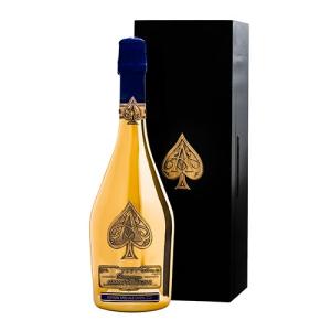 O-80未開栓【アルマンド ブリュット ロゼ ピンク750mL 箱付き】 アルマン・ド・ブリニャック・ブリュット・ロゼ（化粧箱入り