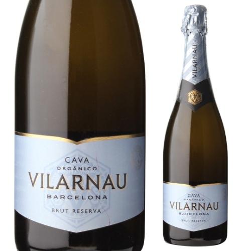 SP スパークリングワイン カヴァ ヴィラルナウ ブリュット レセルバ オーガニック 750ml ス...