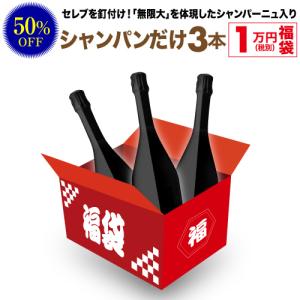 22,330円(税込)相当が入って11,000円(税込)！ シャンパンだけ3本