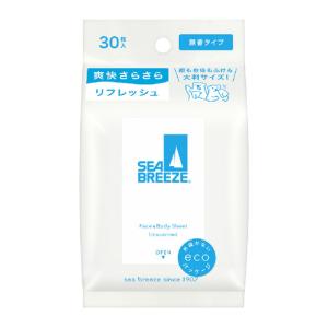 シーブリーズ　フェイス＆ボディシート　N　無香料　30枚｜champion-drug