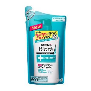 メンズビオレ デオドラントボディウォッシュ せっけんの香り 詰め替え用 380ml(Biore)(医薬部外品)｜champion-drug