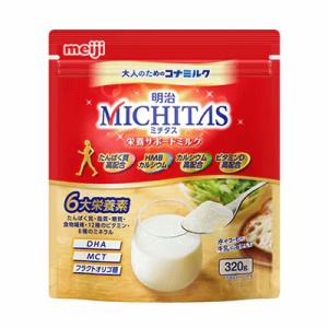 【明治】 大人のための粉ミルク　明治MICHITAS(ミチタス) 栄養サポートミルク 320g｜champion-drug