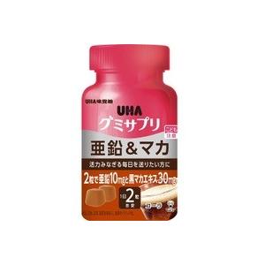 UHA味覚糖 UHAグミサプリ 亜鉛&マカ(ボトルタイプ) ...