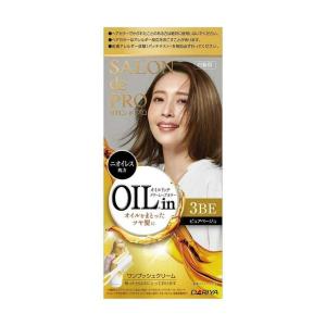 サロンドプロ オイルリッチクリームヘアカラー 白髪用 ピンクブラウン
