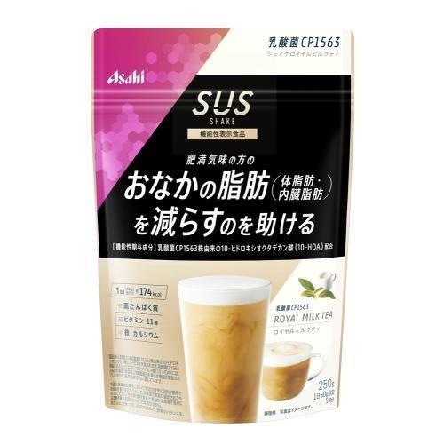 アサヒグループ食品　SUS乳酸菌CP1563　シェイクロイヤルミルクティー　250ｇ　【機能性表示食...