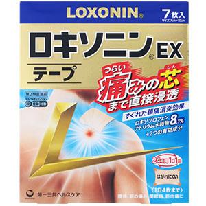 【第2類医薬品】ロキソニンEX　テープ　7枚｜champion-drug