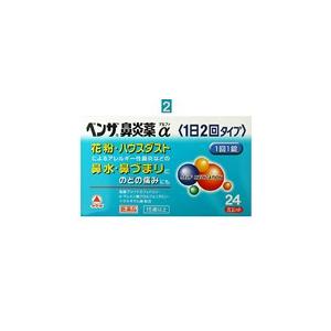 ベンザ鼻炎薬α(1日2回タイプ) 24錠(第(2)類医薬品)