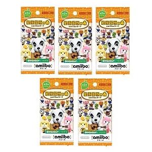 amiibo 【新品】どうぶつの森amiiboカード 第5弾 5パックセット amiibo 【新品】どうぶつの森amiiboカード 第5弾 5パックセット