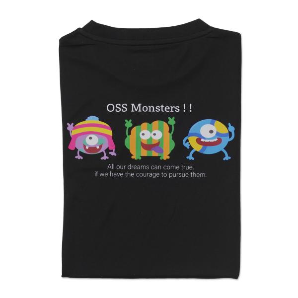 空手 Tシャツ OSS   モンスター 黒  受注生産商品