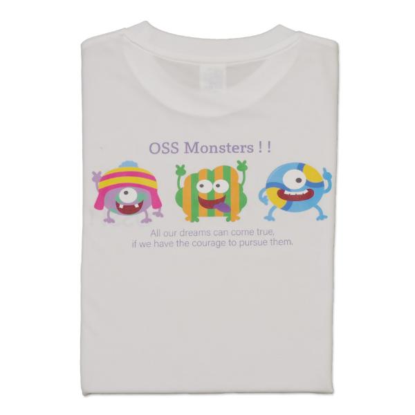 空手 Tシャツ OSS   モンスター 白  受注生産商品