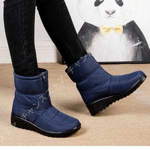 スノーブーツ 防寒 レディース ママシューズ 履き心地 女性用 本革レザー 裏起毛 ウィンターブーツ 耐磨耗性 ショート丈 通勤 婦人用 冬用 ぽかぽか 雪の日