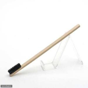 コケ取りブラシ　楊子型３行（竹製）　２４０ｍｍ