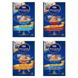 アソート コンボ キャット プレゼント まぐろとかつお 4種各1袋