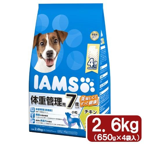 ドッグフード　アイムス　７歳以上用　体重管理用　チキン　小粒　２．６ｋｇ