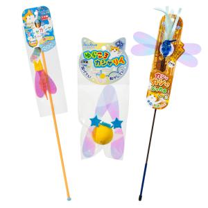 猫じゃらし　ペッツルート　カシャカシャ一式！　ぶるーセット　猫用玩具　猫　猫用おもちゃ