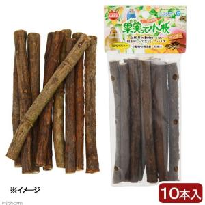 Leaf Corp かじり木 国産 りんごの木のかじり木 ショート 20本入 細