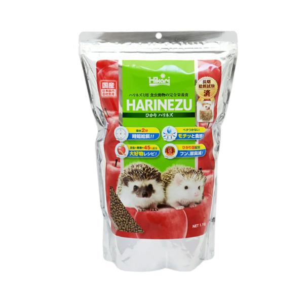 キョーリン　ひかり　ハリネズ　１．１ｋｇ　ソフトペレット　モチッと食感　ハリネズミ用　総合栄養食