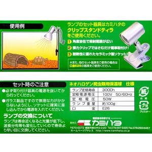 カミハタ ネオハロゲン 50W 爬虫類用保温球の詳細画像2