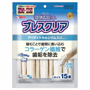 ゴン太の歯磨き専用ガム　ブレスクリア　アパタイトカルシウム入り　Ｌ　１５本