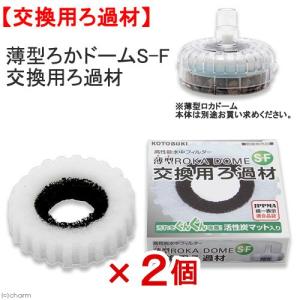 コトブキ工芸 kotobuki 薄型ろかドームS−F 交換用ろ過材 2個入り