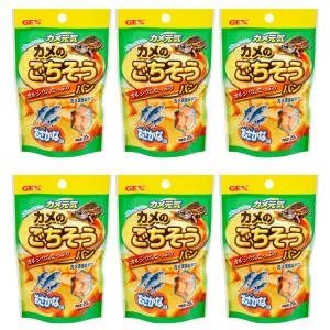 カメのごちそうパン　おさかな味×６袋　ジェックス　餌　エサ