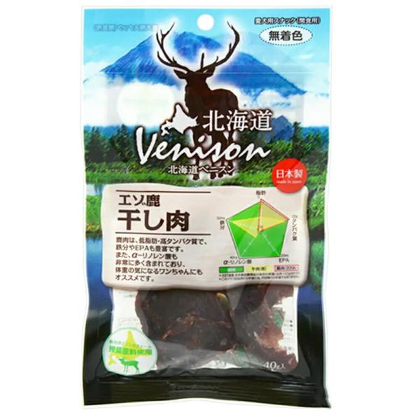 アスク　北海道ベニスン　エゾ鹿干し肉　４０ｇ