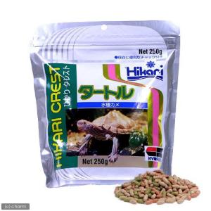 キョーリン　ひかりクレスト　タートル　２５０ｇ（パック）　爬虫類　餌　カメ　エサ　水棲ガメ用