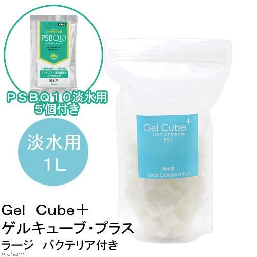 （熱帯魚）淡水用ろ過材　Ｇｅｌ　Ｃｕｂｅ＋（ゲルキューブ・プラス）　バクテリア付き　ラージ　１リット...