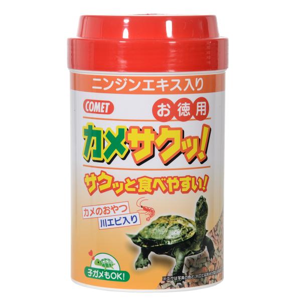 コメット　カメサクッ！　お徳用　１３０ｇ　餌　エサ
