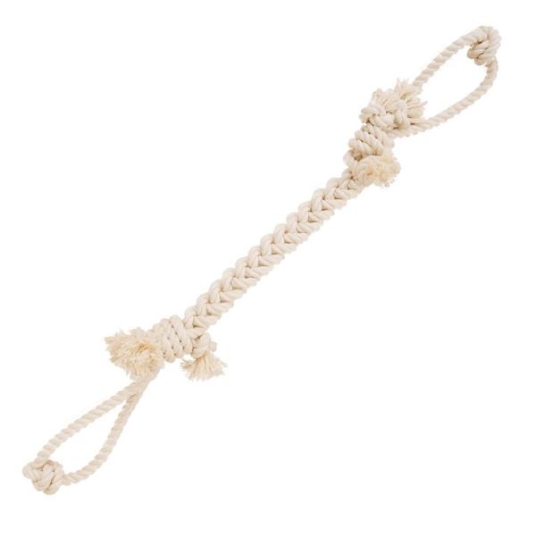 ナチュラルコットンロープ　ＳＳ　犬　犬用おもちゃ　デンタルケア
