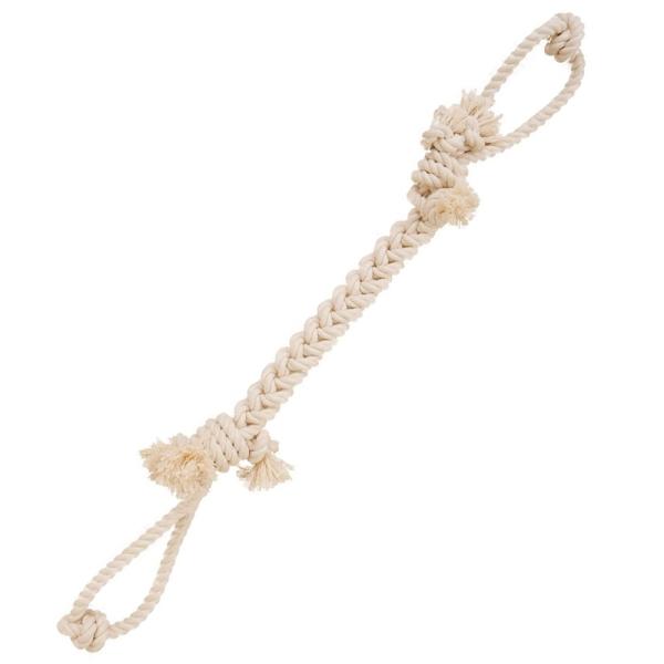 ナチュラルコットンロープ　Ｓ　犬　犬用おもちゃ　デンタルケア