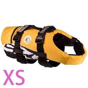 犬　ライフジャケット　イージードッグ　ＤＦＤスタンダード　ＸＳ　イエロー　小型犬用 EZYDOG イージードッグ 正規代理店品 DFDスタンダード