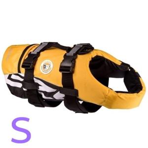《終売》犬　ライフジャケット　イージードッグ　ＤＦＤスタンダード　Ｓ　イエロー　中型犬用　沖縄別途送料