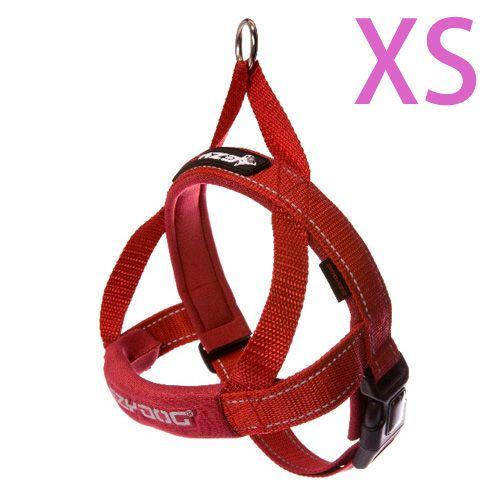 犬　ハーネス　イージードッグ　クイックハーネス　ＸＳ（胴周り３３〜４２ｃｍ）　レッド　小型犬用