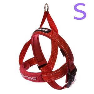 犬　ハーネス　イージードッグ　クイックハーネス　Ｓ（胴周り３８〜４９ｃｍ）　レッド　小型犬用