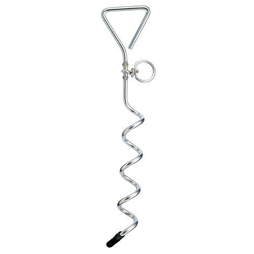 アウトレット品　ペティオ　スパイラルステッキ　中型犬用　係留ポール　訳あり