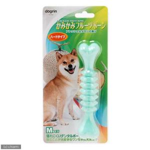 スーパーキャット　かみかみフルーツボーン　Ｍ　メロン　犬　犬用おもちゃ　デンタルケア