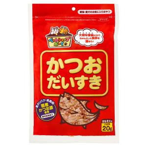 アウトレット品　ペットショップボーイ　かつおだいすき　２０ｇ　犬　猫　おやつ　無添加　訳あり