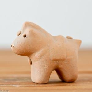 ハニワの馬　（高さ４．５ｃｍ）　水槽用オブジェ　アクアリウム用品